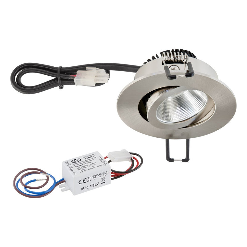 EVN Lichttechnik - Downlight/Strahler/Flutlicht P-LED Deckeneinbauleuchte PC20N31327 230V 2700K 280lm