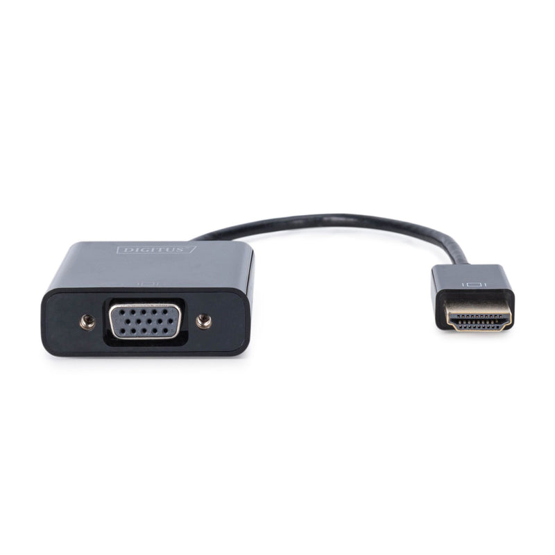 DIGITUS - Konfektioniertes A/V-Kabel Konverter Adapter DA-70461 HDMI auf VGA