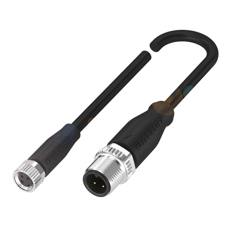 Balluff - Konfektioniertes Sensor-Aktor-Kabel Steckverbinder M08 BCC03F5 0,6m ger. PUR sw