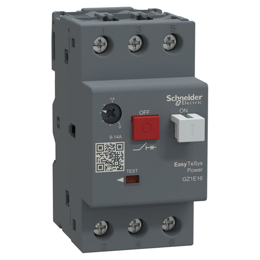 Schneider Electric - Leistungsschalter für Motorschutz Motorschutzschalter Easy GZ1E16 TeSys 9-14A Nennstr