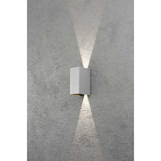 Gnosjö Konstsmide AL - Decken-/Wandleuchte LED-Wandleuchte gr/alu 7940-310 Lichtaustr.verstellb