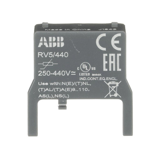ABB Stotz S&J - Zubehör/Ersatzteile für Niederspannungs-Schalttechnik Varistorlöschglied RV5/440 50-440V 50/60Hz / DC − 2 Stück