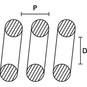 HellermannTyton - Kabelbündelungsschlauch Spiralschlauch SPS-25-PP-BK
