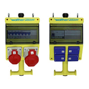 Walther Werke - CEE-Steckdosen-Kombination (IEC 60309) Hängekombination 6H53001 4xSchutzk.,2xCEE