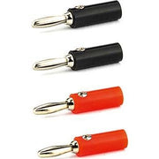E+P Elektrik - Kommunikationstechnik-Adapter Bananenstecker BS 1 2rot+2sw
