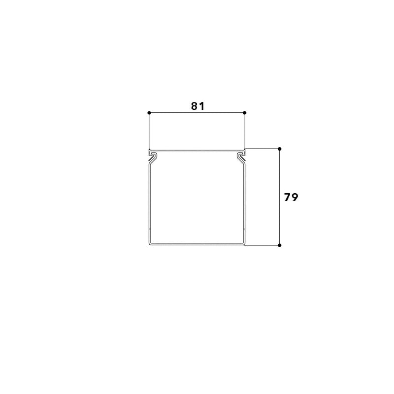 GGK - Verdrahtungskanal N1679 − 2 Meter