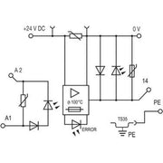 Weidmüller - Optokoppler Solid-State-Relais MOS 24VDC/8-30VDC 2A 8-30VDC