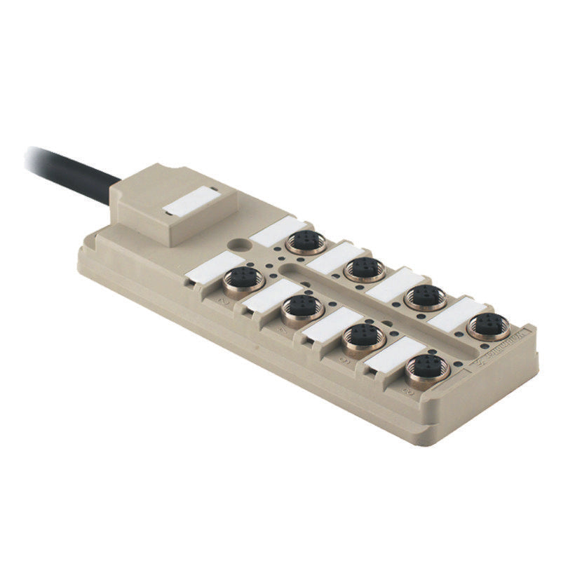 Weidmüller - Passiver Sensor-/Aktor-Verteiler (mit Leitung) Sensor-Aktor-Verteiler SAI-8-F 4P PUR 10M m.Sammelleitung,IP68
