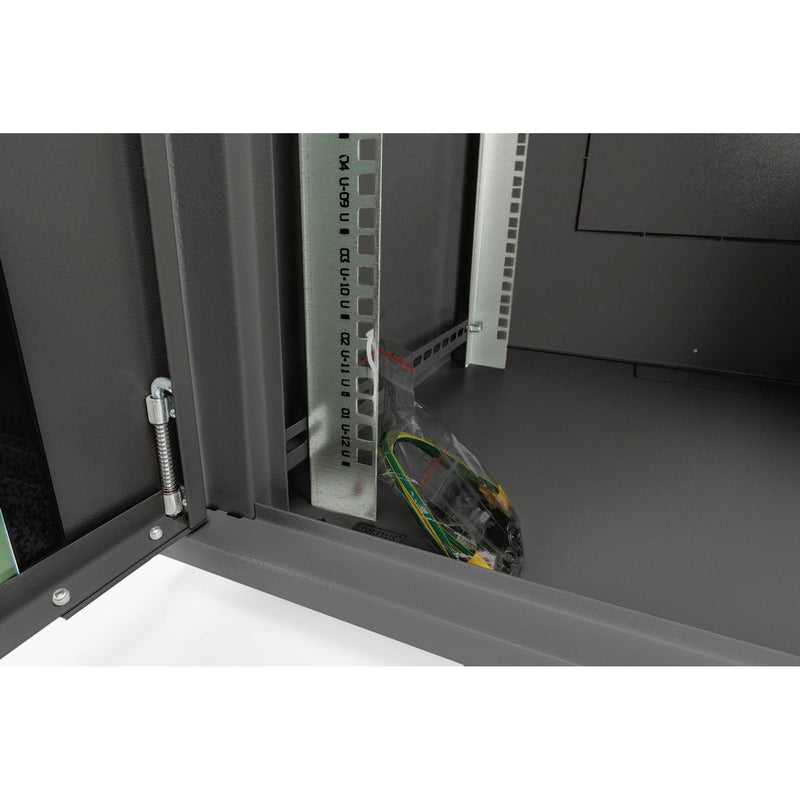 DIGITUS - Netzwerk-/Serverschrank Wandgehäuse DN-19 12U-6/6-EC-SW 600x600mm