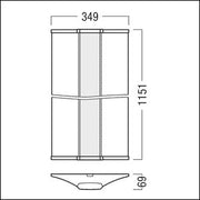 Zumtobel Group - Decken-/Wandleuchte LED-Anbauleuchte MLevo AA #42950992 830, si
