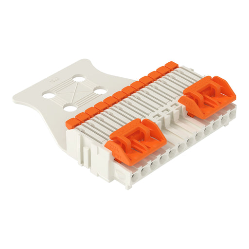 WAGO - Kabelsteckverbinder für Leiterplattensteckverbinder 1-Leiter-Federleiste,Hebel 27341112329000336000 PushinCAGECLAMP,lgr − 25 Stück
