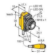 Turck - Ultraschall Taster Ultraschallsensor QS18UPAQ − 1 Stück