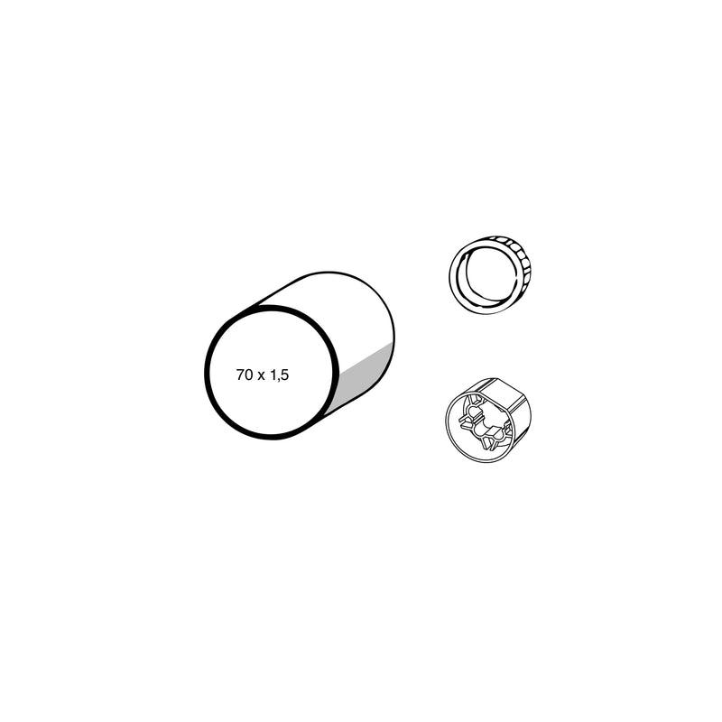 Somfy - Zubehör/Ersatzteile für Tor-/Rollladenantriebe Adapter 9701129 LS/LT 60 70x1,5/2,0