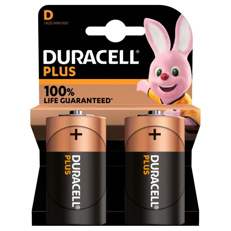 Hückmann - Batterie Duracell Mono D 147299 (VE2) PlusPower 1,5V