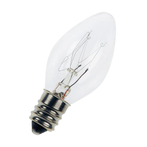 Scharnberger+Hasenbein - Allgebrauchsglühlampe Kerzenform Kerzenlampe 23x58mm 57504 E14 240V 7W klar