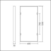 THORNeco - Mechanisches Zubehör/Ersatzteile für Leuchten Aufbaurahmen TECO SURFA #96701908
