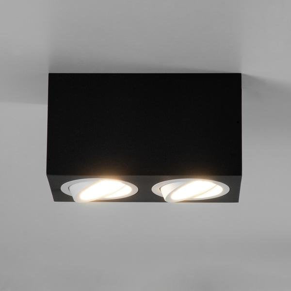 Brumberg Leuchten - Downlight/Strahler/Flutlicht Anbaumodul rechteckig 45123560 2-fach