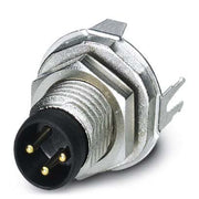 Phoenix Contact - Rundsteckverbinder, feldkonfektionierbar (Industriesteckverbinder) Einbausteckverbinder SACC-DSI-M 8#1455997 − 20 Stück