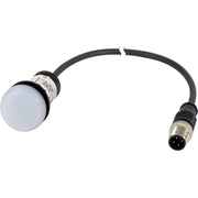 Eaton - Leuchtmelder, Komplettgerät Leuchtmelder flach Kabel C22-L-BWR-24-P1 sw
