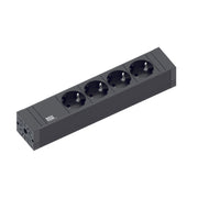 Bachmann - Mehrfachsteckdose Steckdosenleiste 420.0017 4xSchutzk.2m