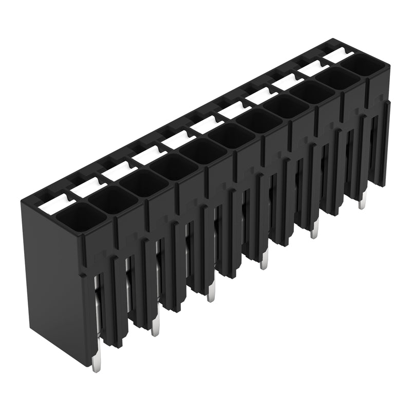 WAGO - Leiterplattenklemme THR-Leiterplattenklemme 2086-1131/997-607 Drücker,1,5mm²,sw − 940 Stück