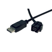 Bachmann - Modulare Kupplung Keystone Mini-Displayport 917.214 DESK2 ALU BLACK