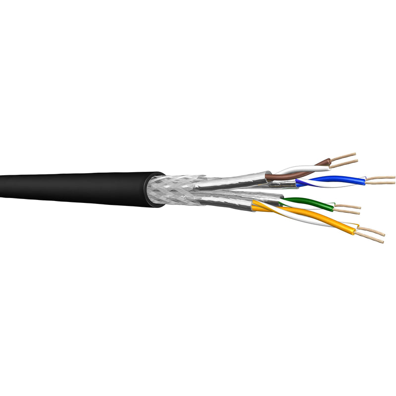 Draka Comteq (DNT) - Daten- und Kommunikationskabel Datenkabel SS26 4P Patch ProFlex Cat.7 PUR, sw