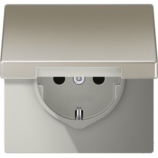 Jung - Steckdose SCHUKO-Steckdose ES 1520 KL edelstahl