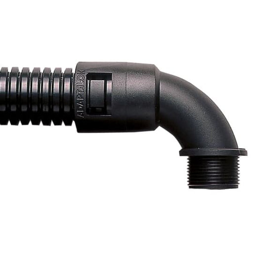 ABB Stotz S&J T&B - Kunststoff-Wellschlauch-Verschraubung Verschraubung 90Gr-Bogen AL21/PG13/C90/BL Nm21 PG13 Polyamid − 10 Stück