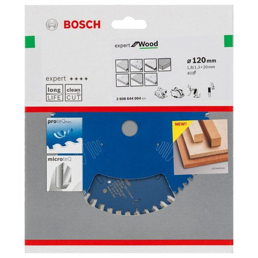Bosch - Kreissägeblatt Expert for 2608644004 Wood H 120 x 20m Z40