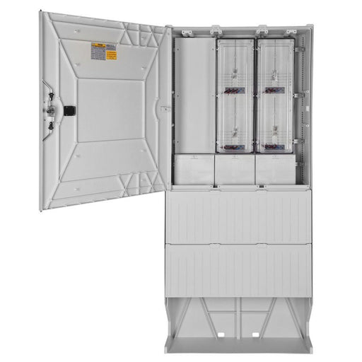 GSAB Elektrotechnik - Zähler-Komplettschrank Zähleranschlusssäule SWM 02.88.1P41-SWM 4 Zähler ohne HAK