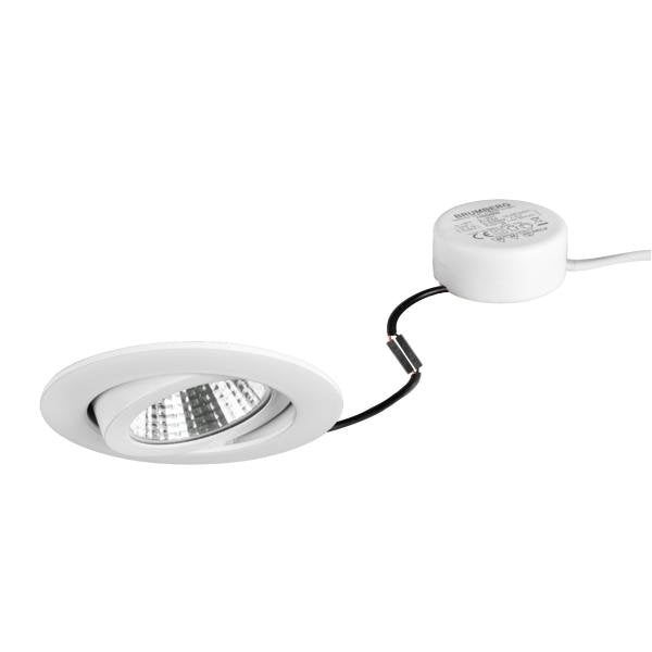 Brumberg Leuchten - Downlight/Strahler/Flutlicht LED-Einbaustrahler 40363073 3000K weiß dimm