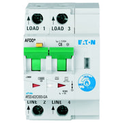 Eaton - Kombination FI-Schalter/Leitungsschutzschalter mit Zusatzeinrichtung Brandschutzschalter AFDD-6/2/C/003-G/A 2p,C,6A,30mA,TypG/A