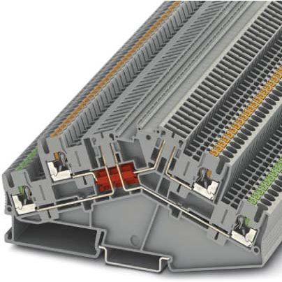 Phoenix Contact - Trenn- und Messtrenn-Reihenklemme Trennklemme PTTBS 2,5-2TGB − 50 Stück