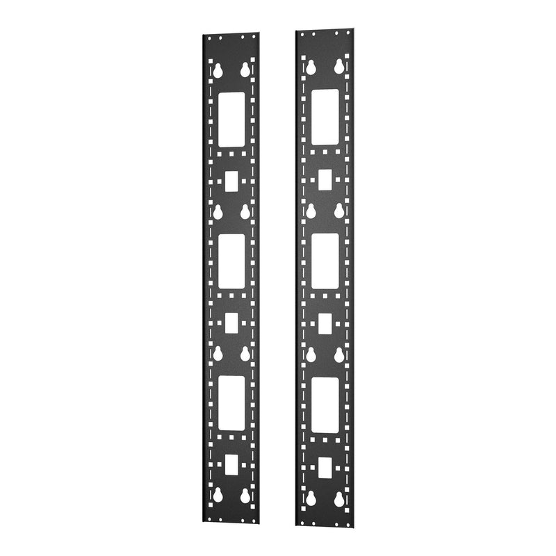 Schneider Electric - Kabelführung für Gehäuse/Schränke 0HE Zubehörkanal ER7RCC24 vertikal 24HE, 2 Stk