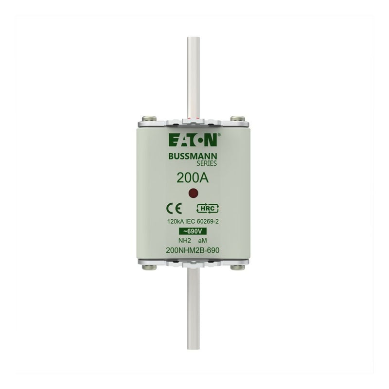 Eaton - Messersicherung Sicherungseinsatz Nieders. 200NHM2B-690 200A AC 690V 120kA − 3 Stück