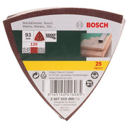Bosch - Schleifpapierset Schleifblatt-Set für 2607019490 Deltaschleifer 93 mm