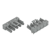 WAGO - Leiterplattensteckverbinder Buchse für Leiterplatten 770-845/011-000/060- abgew.,5-polig,gr − 50 Stück