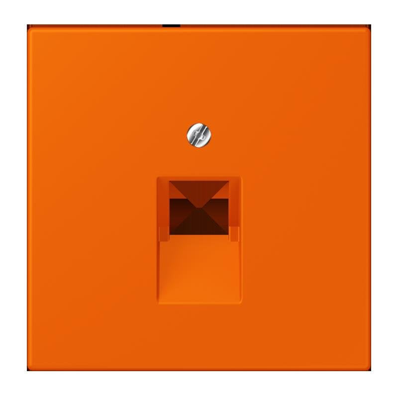 Jung - Einsatz/Abdeckung für Kommunikationstechnik Abdeckung für IAE/UAE LC 969-1 UA 224 orange