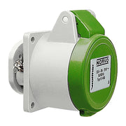 Walther Werke - CEE-Anbausteckdose (IEC 60309) NORVO Anbaudose gerade 11442 32A 3P 42V 4h IP44