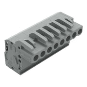 WAGO - Kabelsteckverbinder für Leiterplattensteckverbinder 1-Leiter Federleiste 232-108/026-000 CAGECLAMP 2,5mm²,gr − 50 Stück