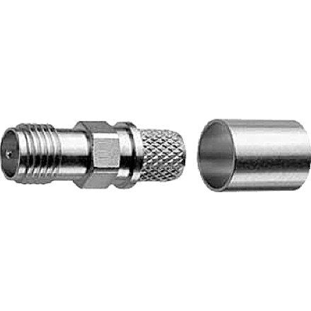 Telegärtner - Koax-Steckverbinder R-SMA-Buchse 100024764 (1.5/3.8), G54 − 5 Stück