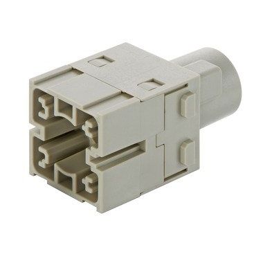 Harting - Kontakteinsatz für Rechtecksteckverbinder Han Crimp Modul, Stift 09140013003 200A