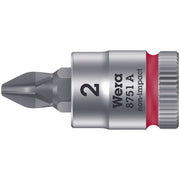 Wera - Kreuzschlitzschrauben-Einsatz für Steckschlüssel Zyklop Bit-Nuss 05003351001 PH 2x28,0