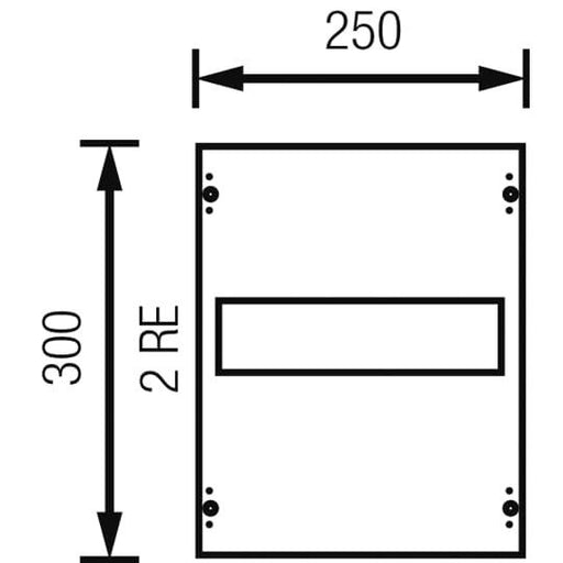 Striebel&John - Verteilerbaugruppe Schalter Montageset ED250T3 für Tmax Schalter T3