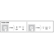 Ledvance - Decken-/Wandleuchte LED-Wand-u.Deckenleuchte BLKHRDDA300P_840WT 840, DALI, ws