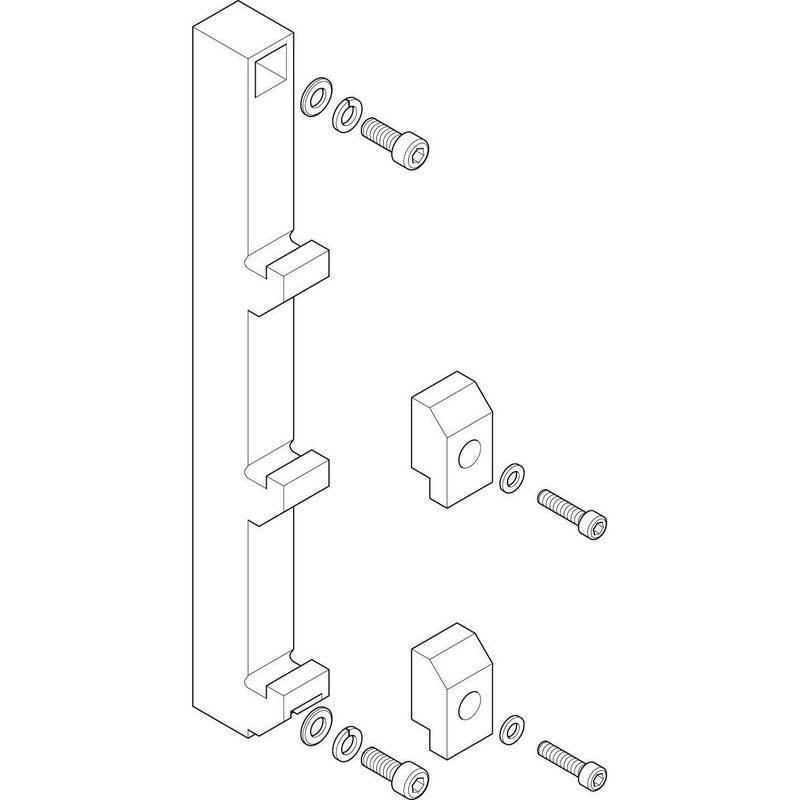 ABN - Sammelschienenträger Sammelschienen-Träger FST902N 3pol.100mm EBM 150mm
