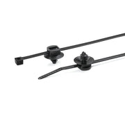HellermannTyton - Kabelbinder Befestigungsbinder T30RFT5-MC5-BK-D1 150x3,5 sw − 500 Stück