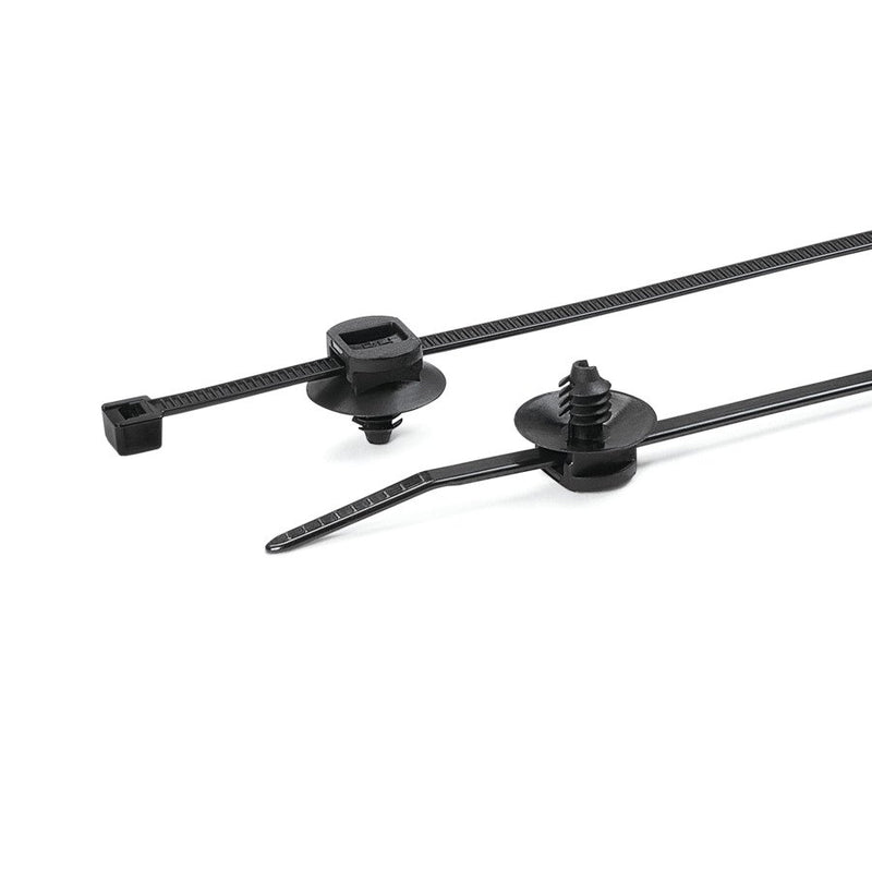 HellermannTyton - Kabelbinder Befestigungsbinder T30RFT5-MC5-BK-D1 150x3,5 sw − 500 Stück
