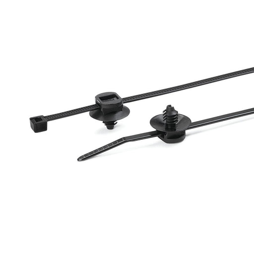 HellermannTyton - Kabelbinder Befestigungsbinder T30RFT5-MC5-BK-D1 150x3,5 sw − 500 Stück